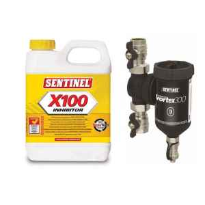 SENTINEL  VORTEX 300 mágneses iszapleválasztó  3/4" (KM) + Sentinel X100