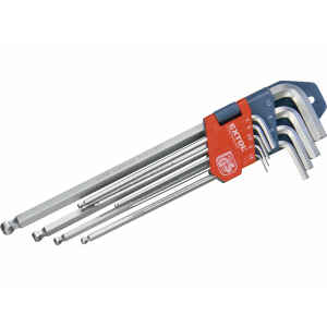 Imbuszkulcs klt. 9db extra hosszú Premium, 1,5-10mm