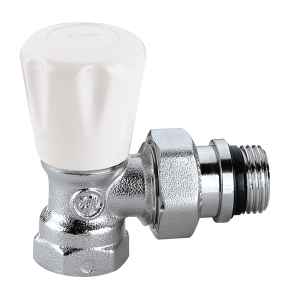 CALEFFI radiátor szelep sarok 1/2"