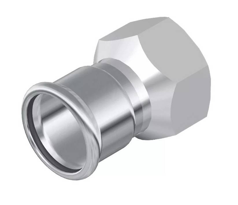 Inox Press Menetes csatl. BM 18-1/2"