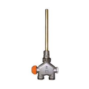 HERZ VUA-40 lándzsás szelep, egyenes, kétcsöves, 3/4"