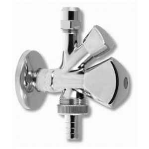 SCHLÖSSER Kombinált sarokszelep 1/2"-3/4"-3/8"