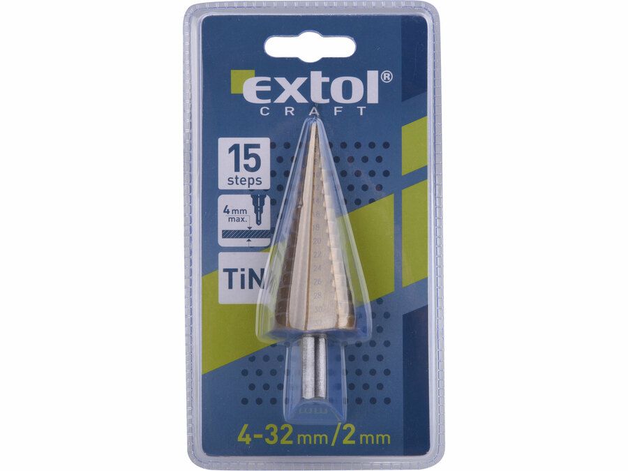 Lépcsős fémfúró 15 lépcsős (4-32mm) Craft - Image 2