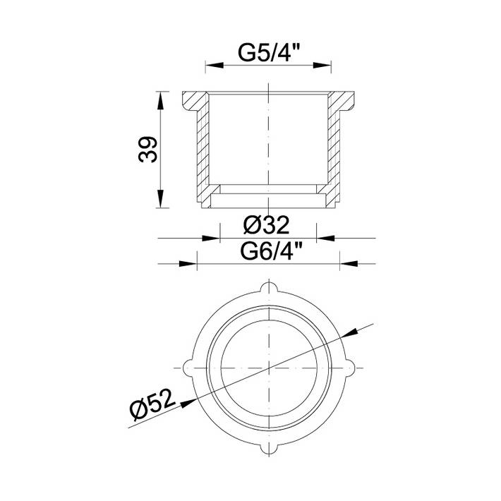 STYRON Szűkítő 6/4"-5/4" KB - Image 2