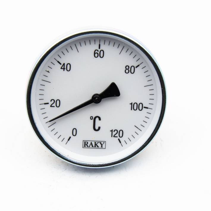 HŐMÉRŐ csőre forrasztható 0-120 °C, 63 mm
