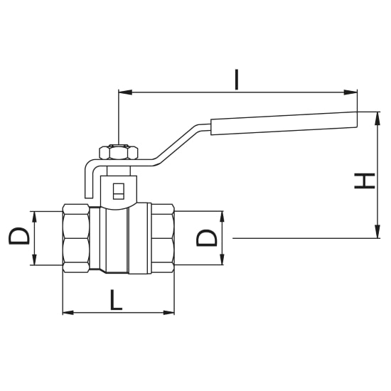 Import golyóscsap DN 80 3" BB - Image 2
