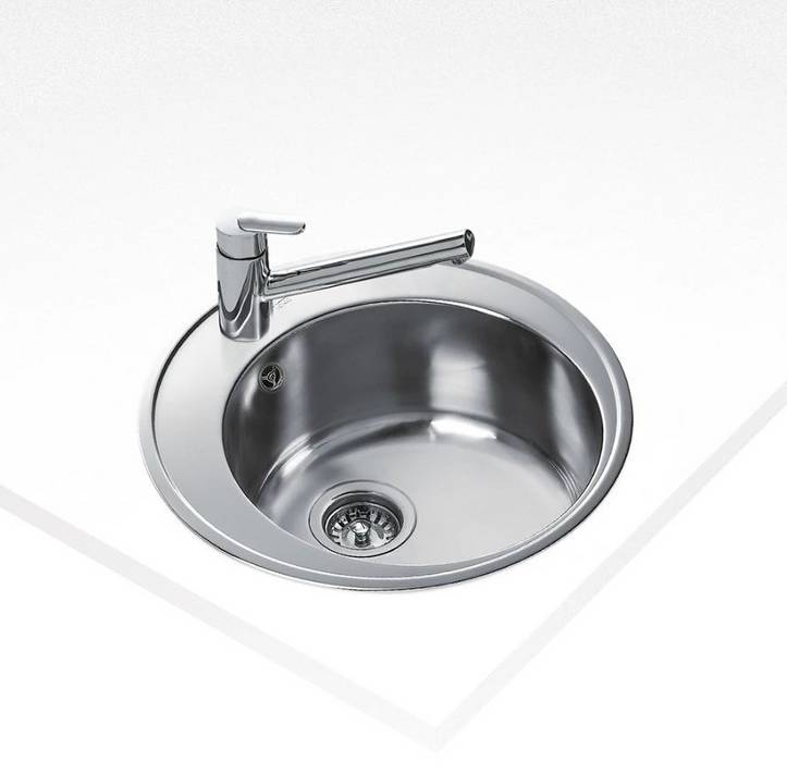 TEKA mosogatótálca Rm. kör alakú Ø=510 mm, Centroval 45