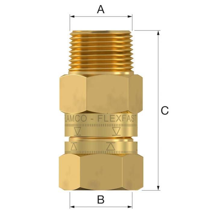 FLAMCO Flexfast 3/4" csatlakozó tágulási tartályhoz - Image 2