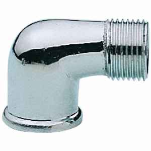 Krómozott  könyök DN15 1/2" KB