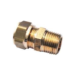 Roppantógyűrűs csatl. KM  1/2" - 15 mm