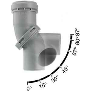 HAAS Állítható Multi-könyök 50/50 mm