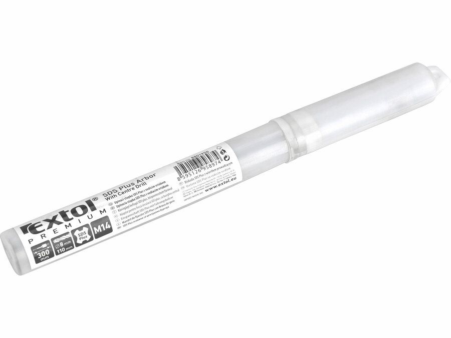 Hosszabító szár központfúróval M16x300mm SDS Plus Premium - Image 2