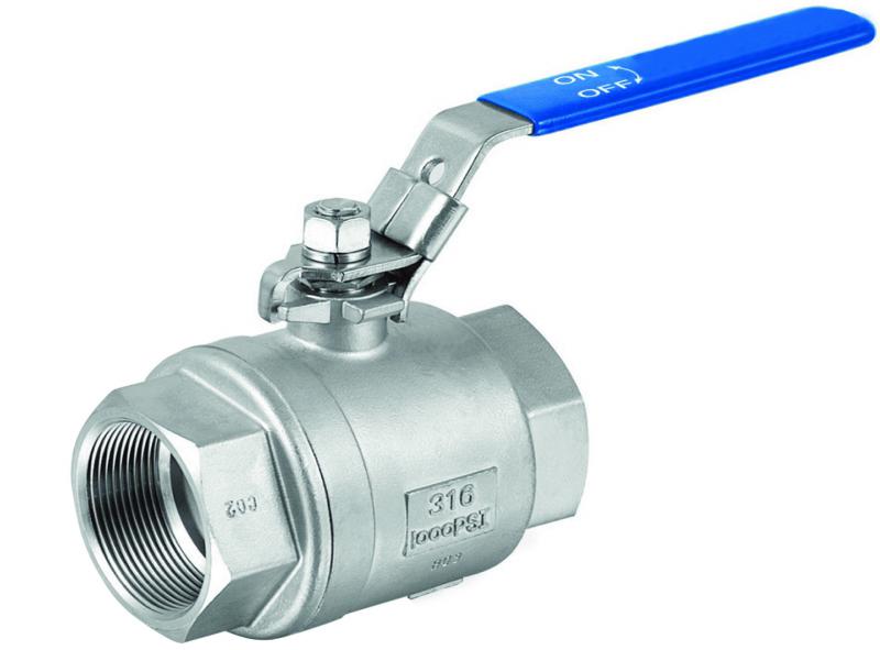 Saválló 2 részes INOX ECO Golyóscsap, BB, DN 20 3/4" - Image 2