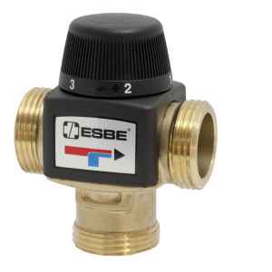 ESBE VTA522 3 járatú autom. kev.szelep   1"  20-43 °C  kvs 3,2