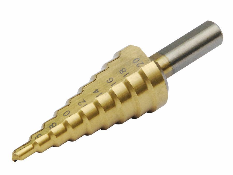 Lépcsős fémfúró 9 lépcsős (4-20mm) Craft