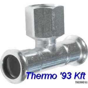 Szénacél Press T-idom BM  22-1/2"-22
