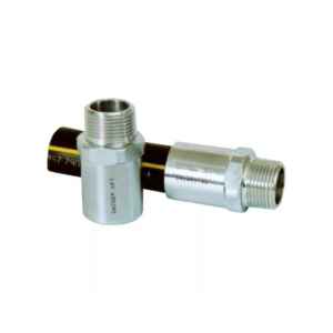 GÁZGÉP PE-Acél összekötő D.32 mm-1" KM (rövid)
