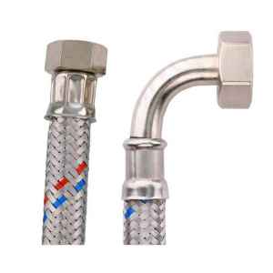 VÍZ flexicső GIGANT pipás BB 1/2"-3/4" 30 cm