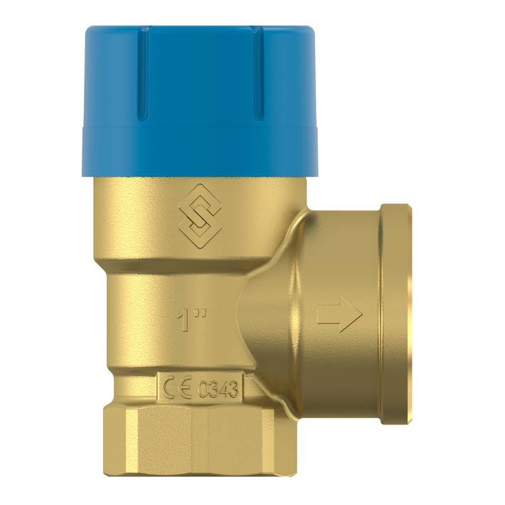 FLAMCO biztonsági szelep DN25 1" - 6 bar "Prescor B" - Image 2