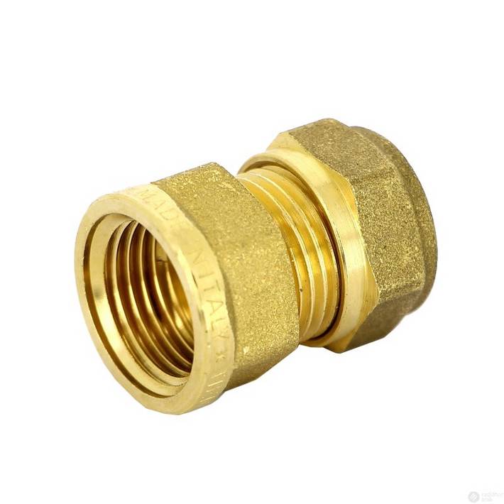 Roppantógyűrűs csatl. BM 1/2" - 10 mm