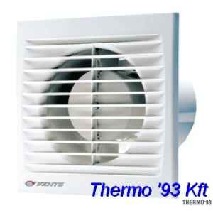 VENTS 100 STH ventilátor időkapcsolós páratartalom érzékelővel