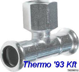 Szénacél Press T-idom BM 15-1/2"-15