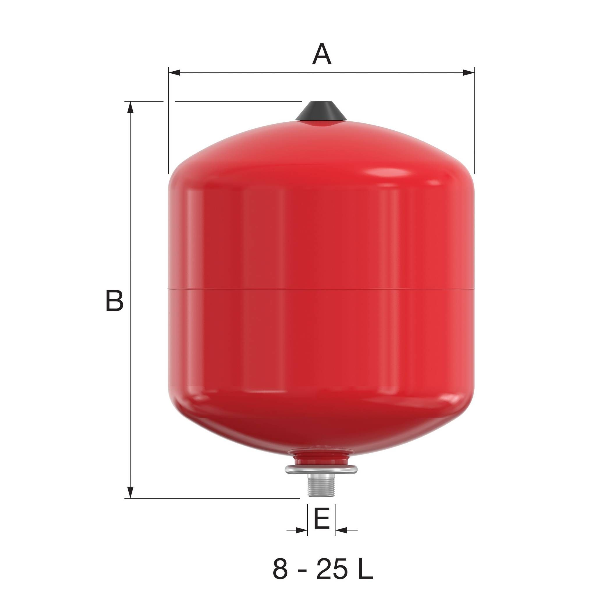 FLAMCO Baseflex tágulási tartály 8 L (1,5/6 bar) - Image 2