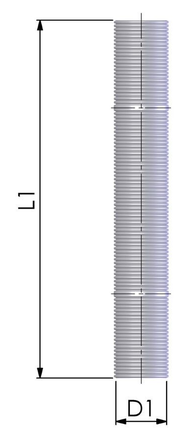 TRICOX FCS801 Flexibilis cső 110mm-es 15 fm-es tekercs PP - Image 2