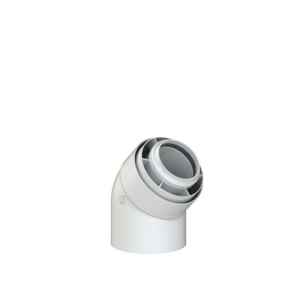 TRICOX PAKÖ602C Könyök 45° 80/125 (2 db)