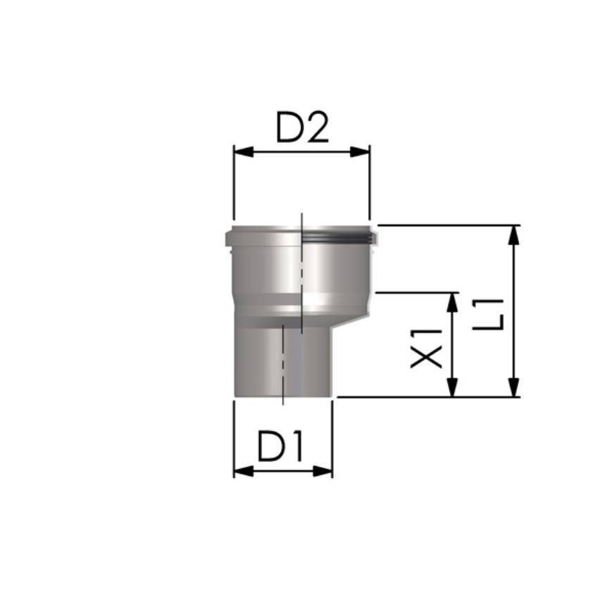 TRICOX PBÖ3090 PPs bővítő 125/160 mm - Image 2