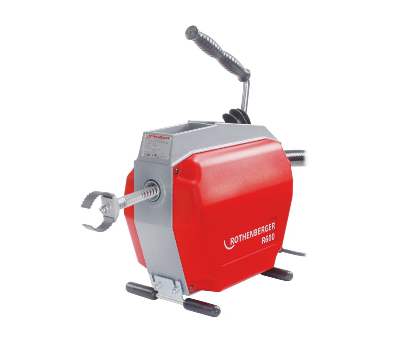 Rothenberger R600 csőtisztító gép + 16/22 mm spirál és szerszám készlet