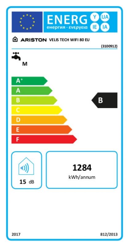 ARISTON Velis Tech Wifi 80 EU villanybojler 65 L - Image 4