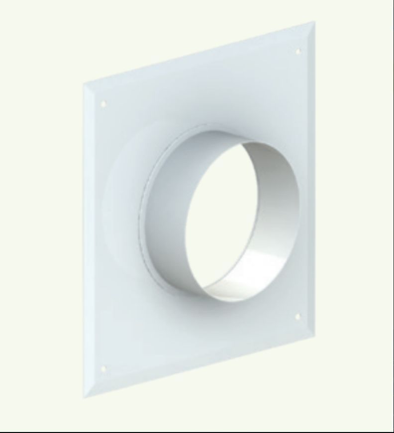 TRICOX TL5035 Takaró lemez 100 mm-es légoldali csatolakozással