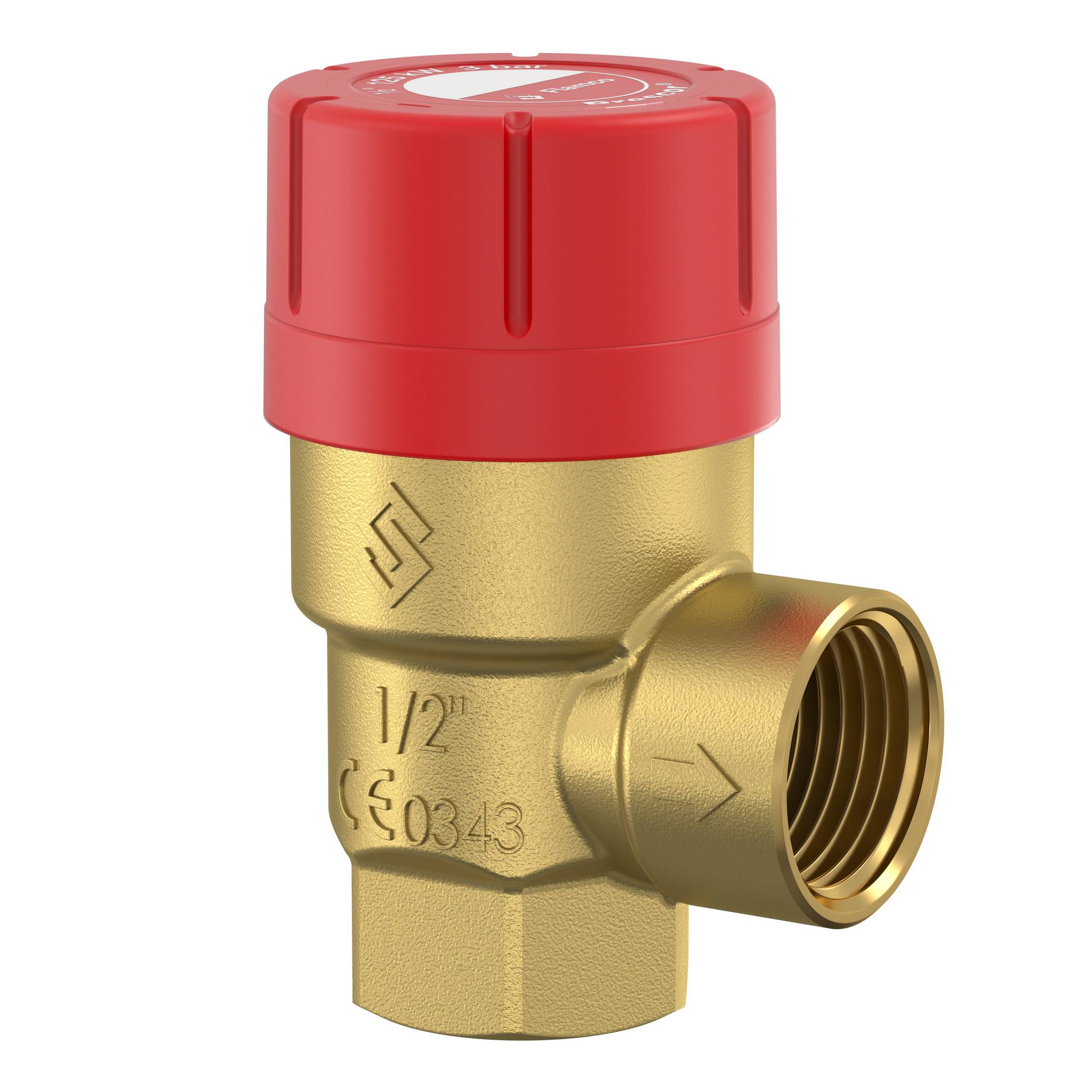 FLAMCO biztonsági szelep DN15 1/2"- 1,8 bar "Prescor"