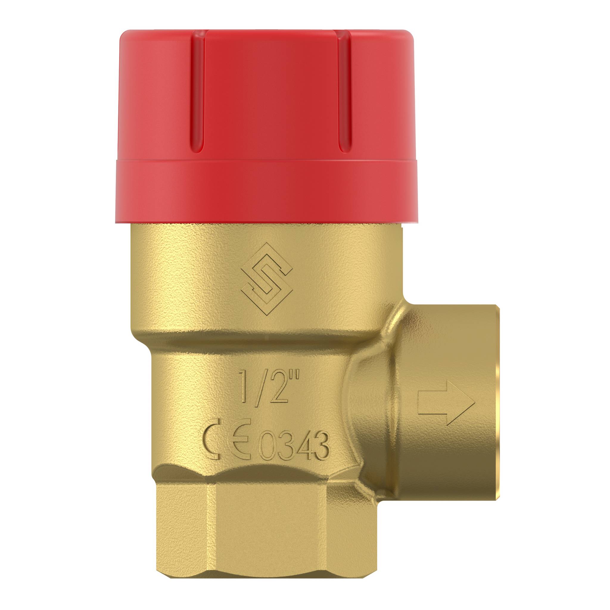 FLAMCO biztonsági szelep DN15 1/2"- 1,8 bar "Prescor" - Image 3