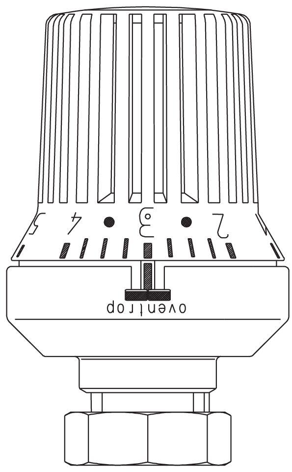 OVENTROP termofej "Uni-XH" M30x1,5 - Image 2