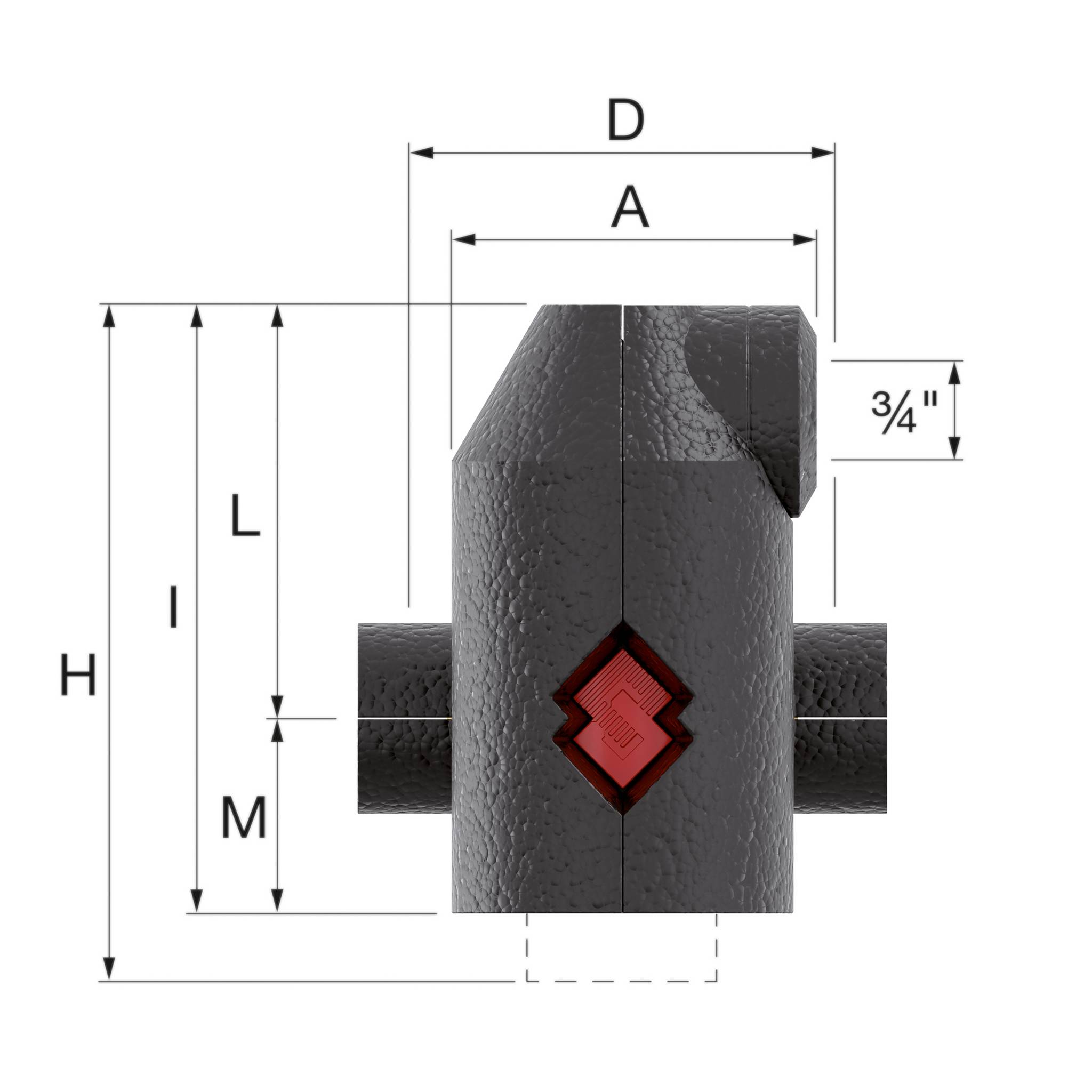 Flamcovent Smart Ecoplus légleválasztó DN25 1" BB - Image 3