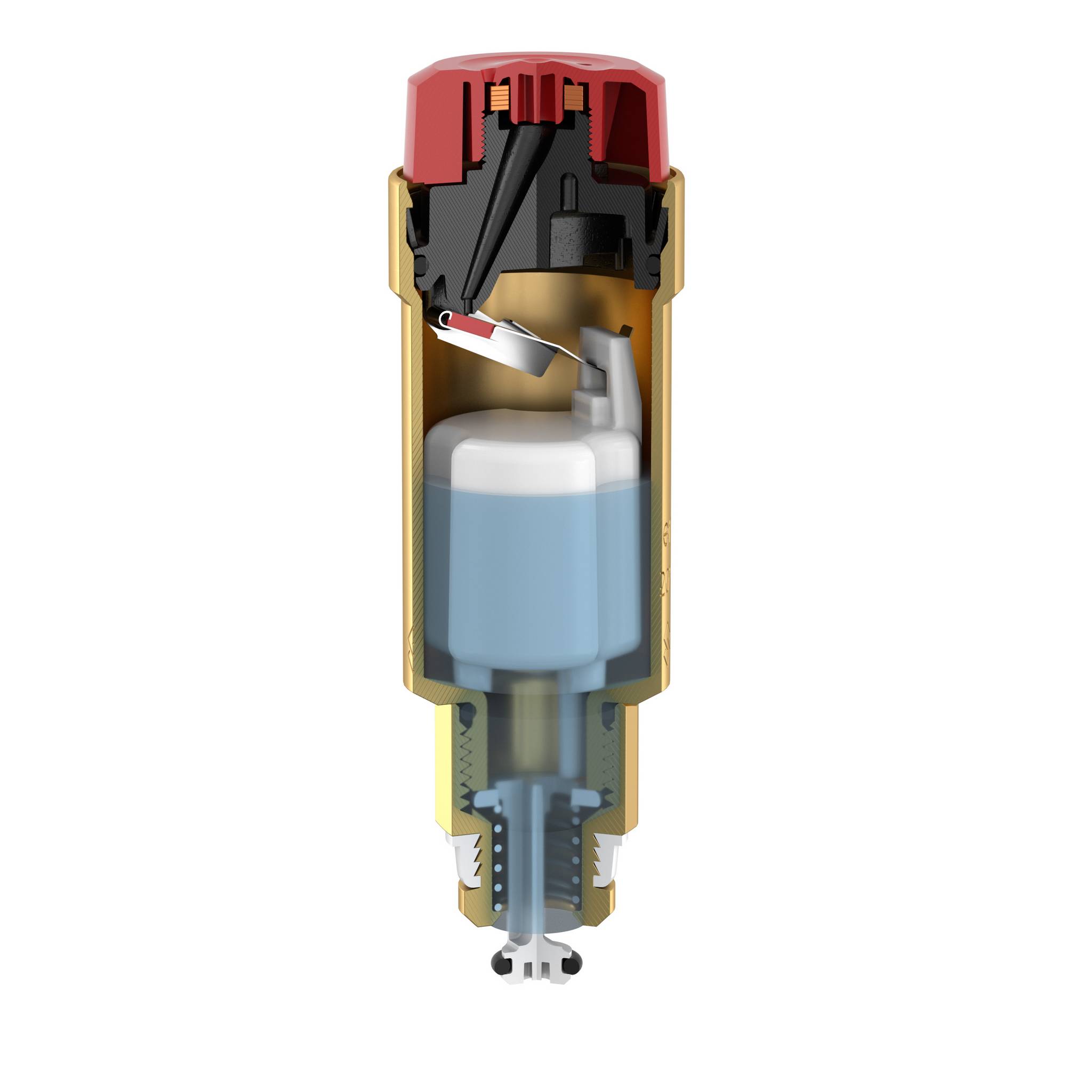 FLAMCO Flexvent 1/2" fehér légtelenítő - Image 4