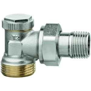 HEIMEIER Regutec F sarok torló DN 15,  G 3/4" KM, 1/2"