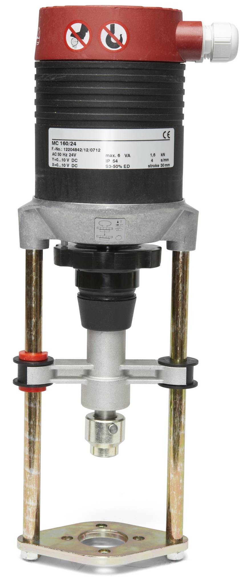 TA MC161/24 meghajtó 1,6kN 24VAC DN32(40)-DN65/20mm