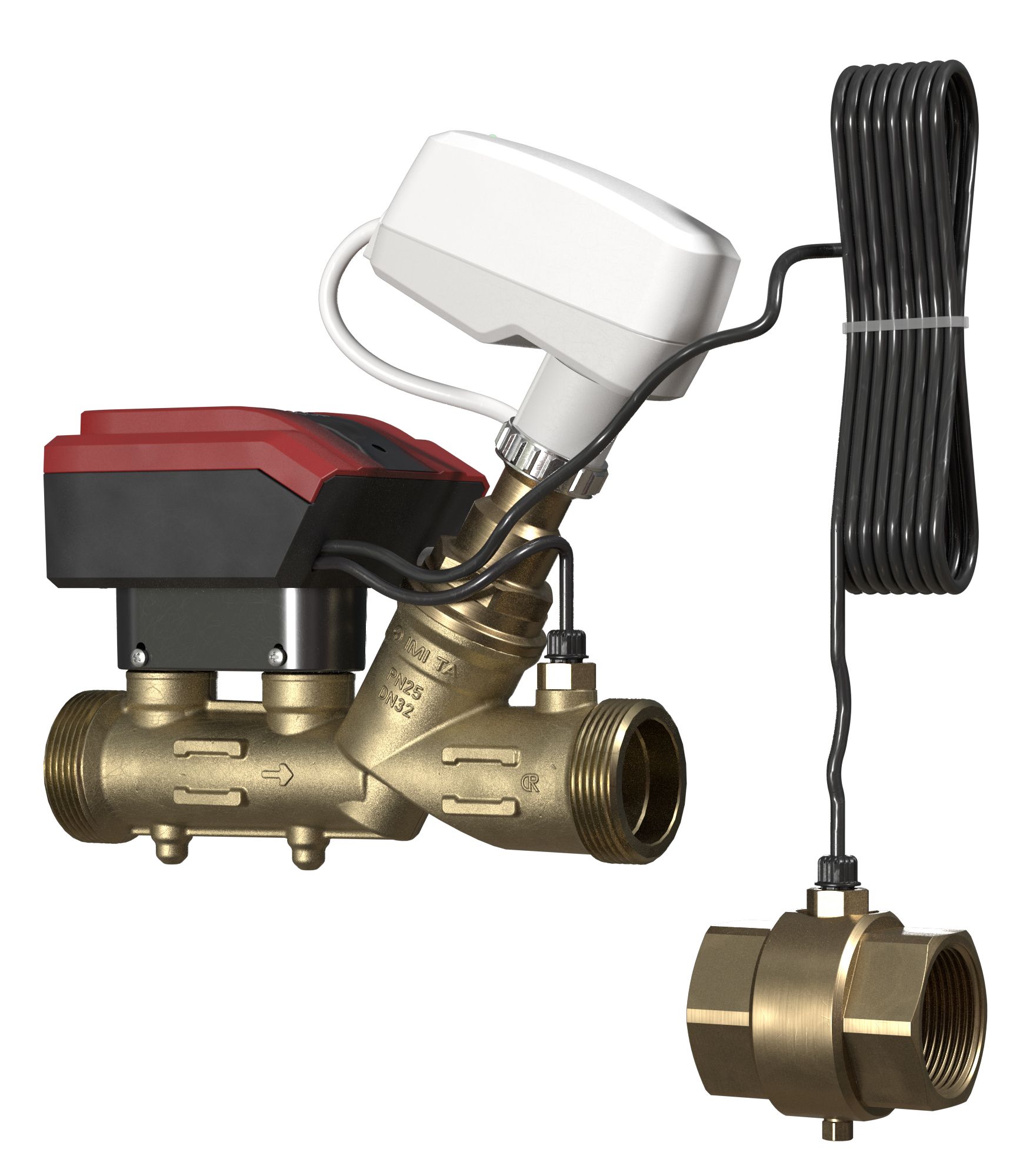 TA-Smart szelep DN 50, PN25, 2" KM, 24VAC/DC