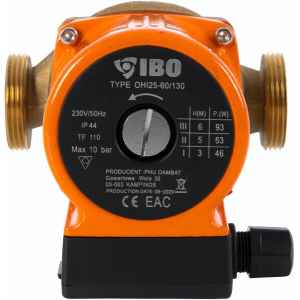 IBO OHI BR 25-60/130 cirkulációs HMV szivattyú