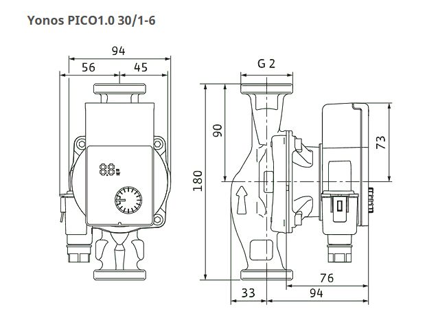 WILO-Yonos PICO1.0 30/1-6, 230V - Image 2