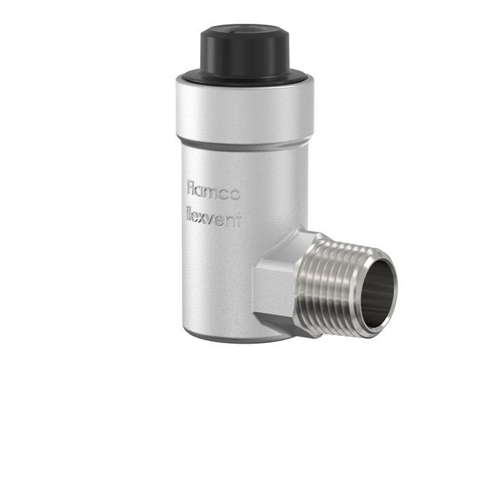 FLAMCO Flexvent H automata légtelenítő, sarok 1/2" nikkelezett 27714 - Image 2