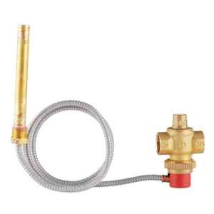 HONEYWELL Termikus elfolyószelep 3/4", 1000 mm érzékelővel