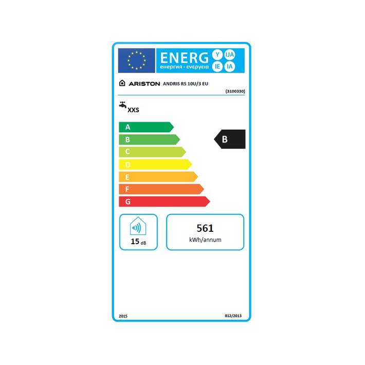 ARISTON AN RS 10U/3 EU elektr. vízmelegítő, alsós 10 L - Image 5