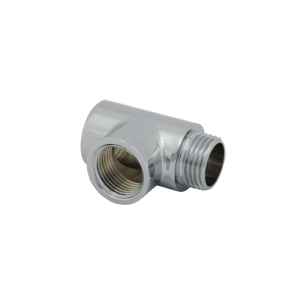 RADECO T-idom 1/2" króm