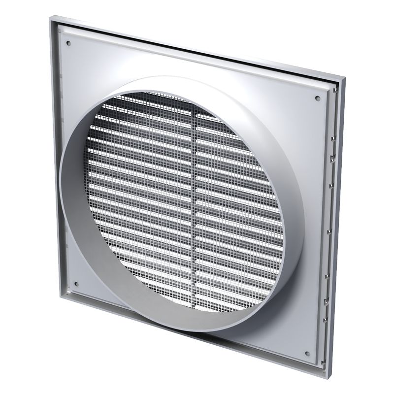 VENTS MV 250/200 VS szellőzőrács szúnyoghálóval - Image 2