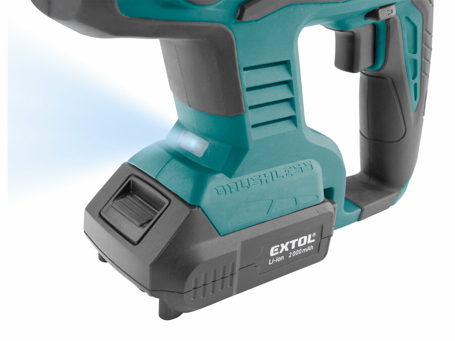 Akkus ütvefúró SDS Plus,20V,Li-ion Industrial - Image 3