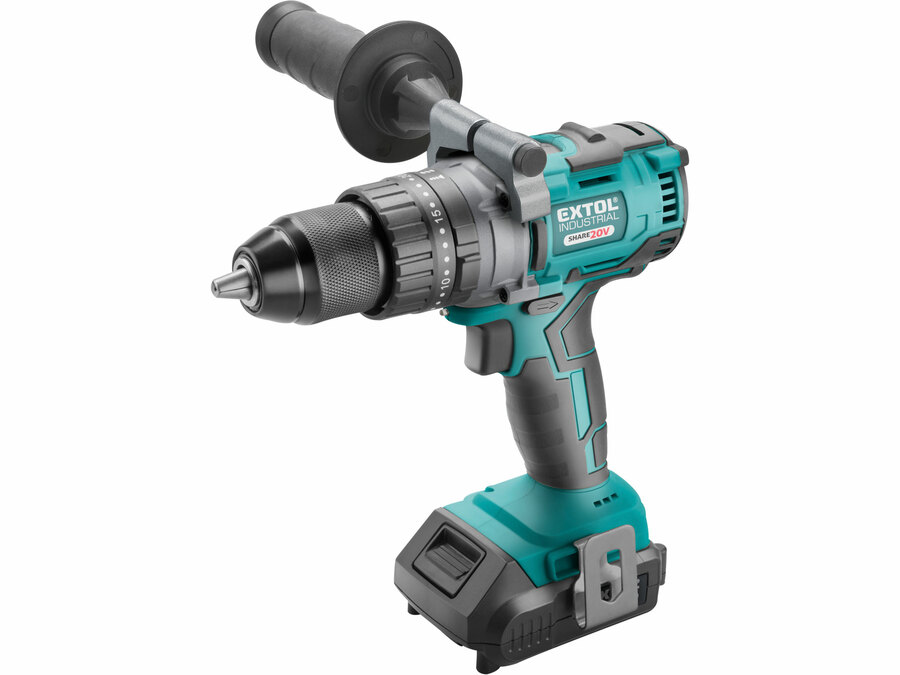 .Akkus ütvefúró és csavarozó 20V Industrial + akku - Image 7